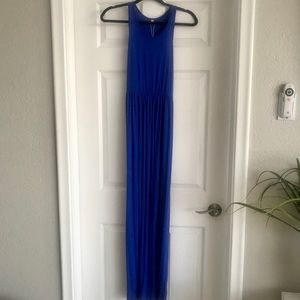 Maxi dress royal blue
